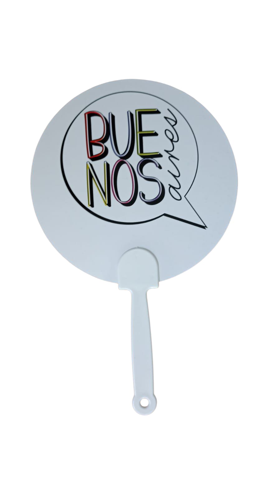 Abanico paleta con diseño a medida